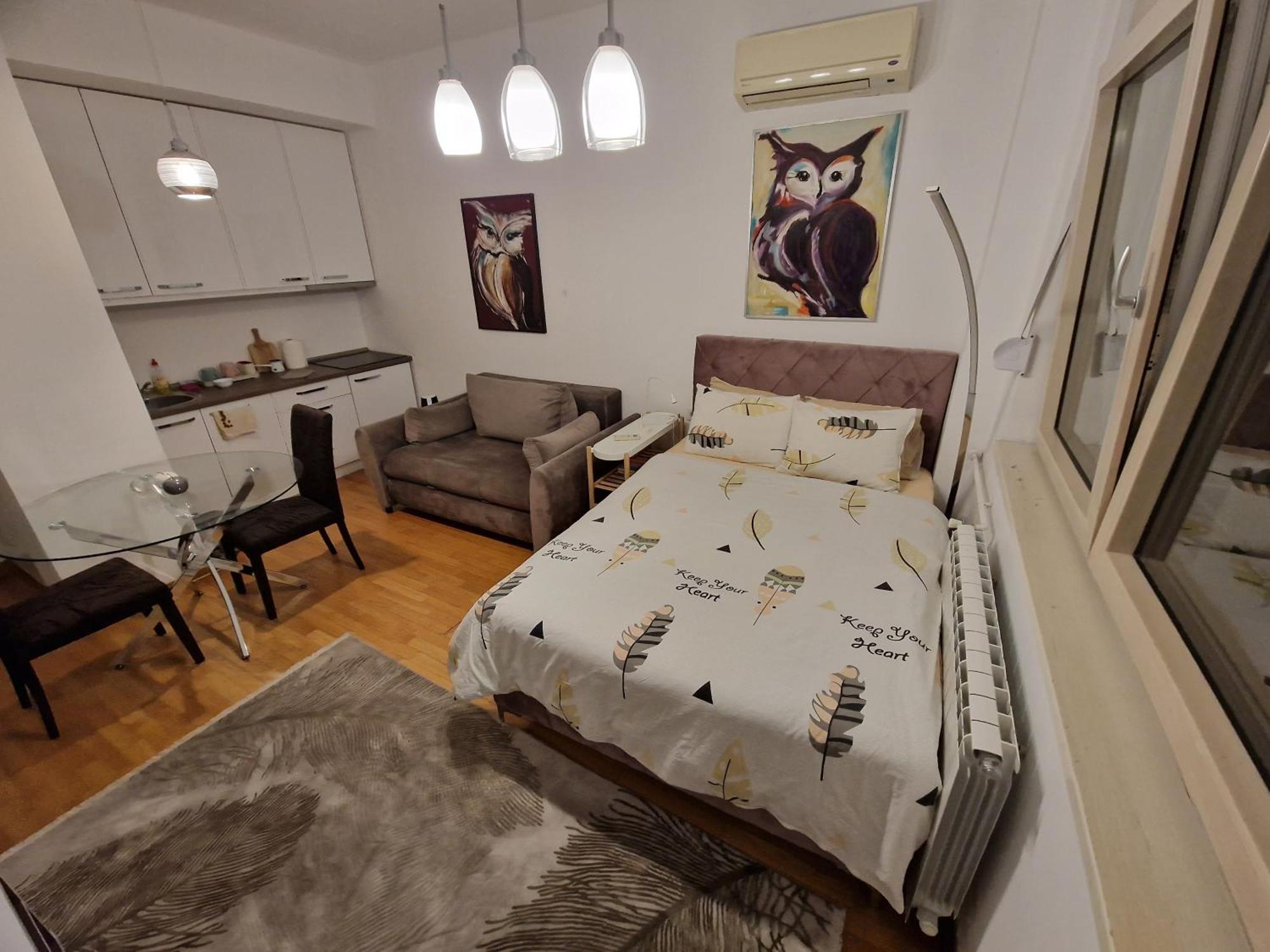 Owl Apartment Belgrado Buitenkant foto